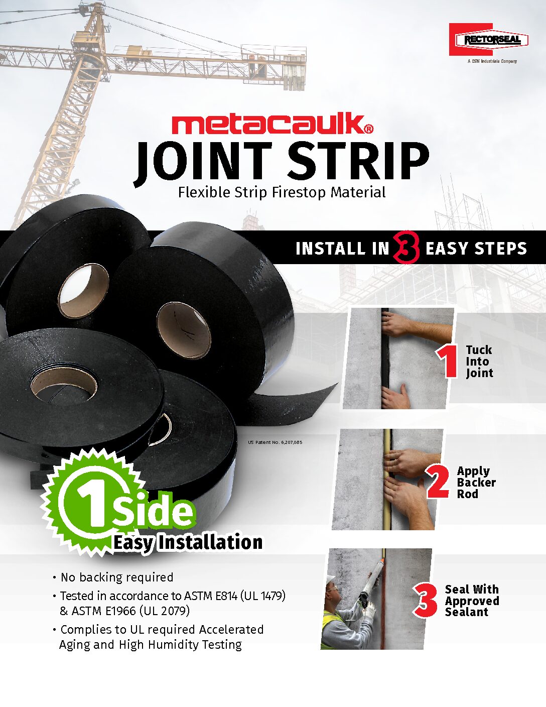 Metacaulk Joint Strip