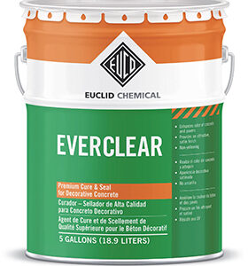 Everclear concrete sealer